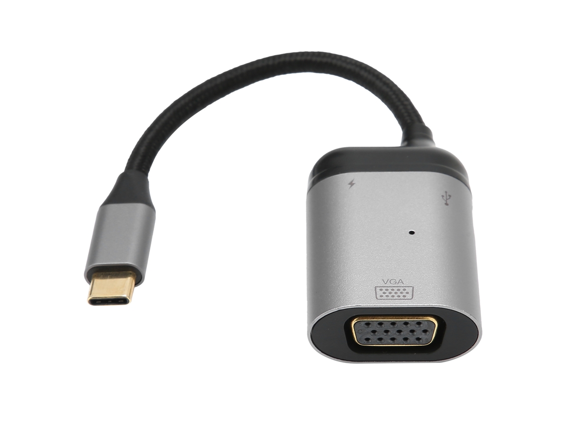 Adaptador Usb c para Vga LAXISCREED 1080p 60hz Pd