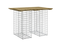 Garden Table, Garden Tables Vidaxl Marrom Madeira De Pinho Impregnada (70 X 100 X 72 Cm)