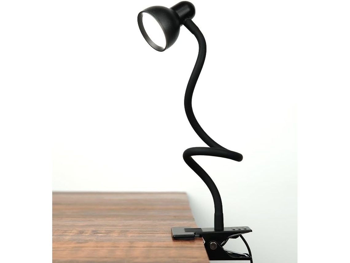 Luminária De Leitura Encaixe Lifmira – 3 Modos Cor, 10 Níveis De Brilho Ajustáveis, Luminária De Mesa Com Haste Flexível