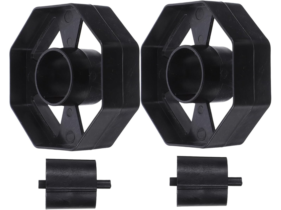 Conjunto De 2 Núcleos Reposição Dechous Com Roletes Pretos Para Dispensador Fita Adesiva, Com Função De Dispensação