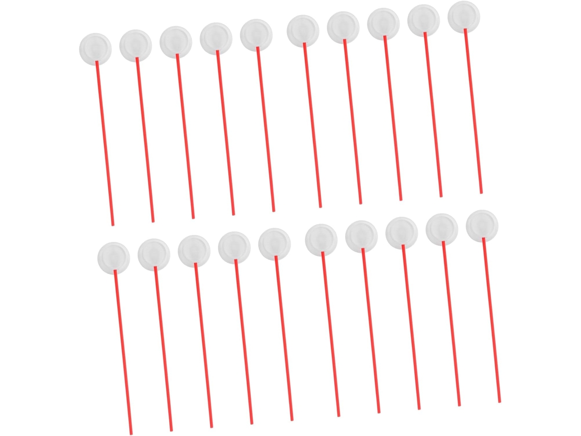 20 Kits De Válvulas De Aerossol Vermelhas Para Tubos De Pvc