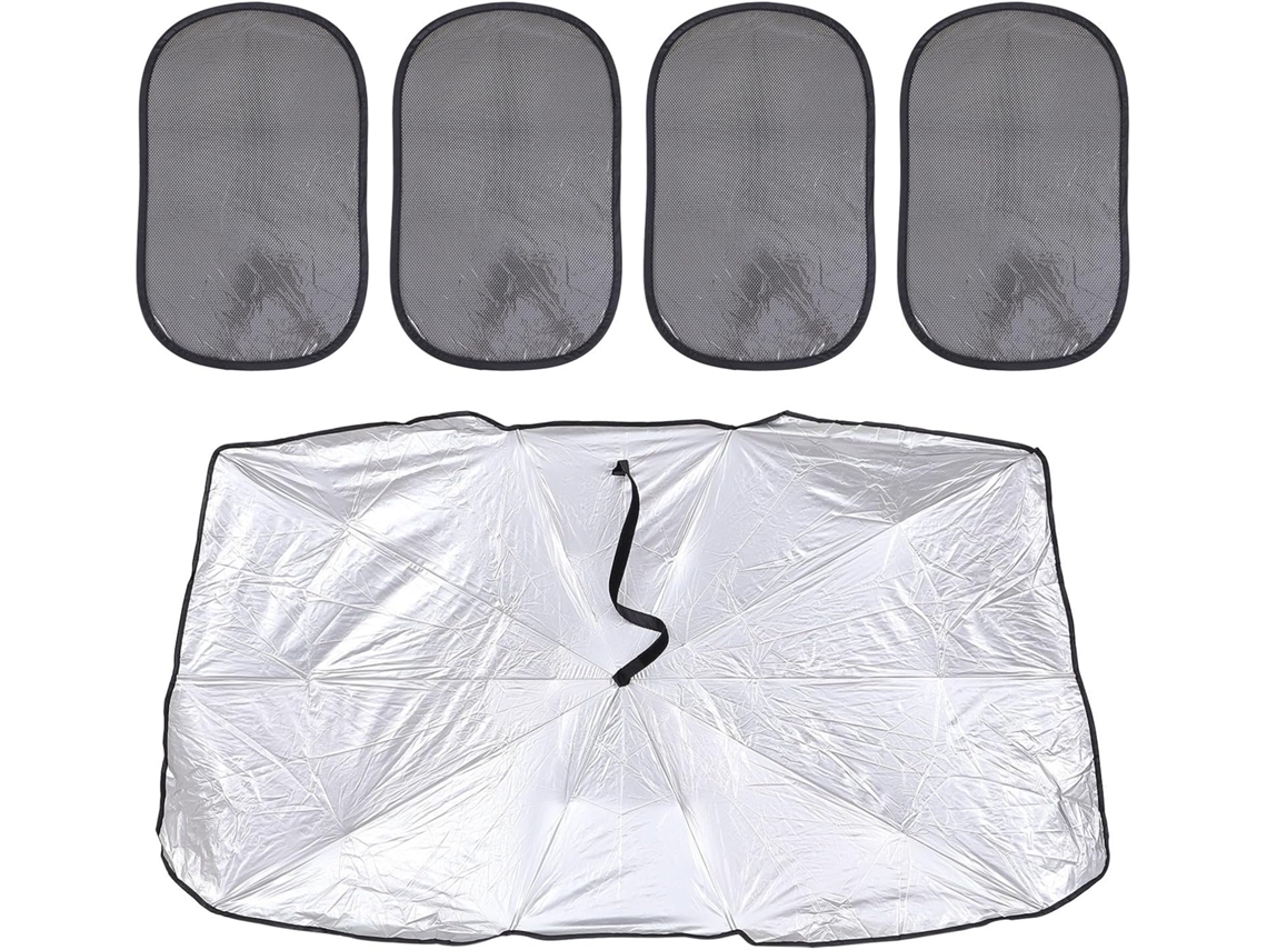 Protetor solar para carro, proteção contra o calor e os raios UV em ambientes internos, protetor solar para para-brisa e janelas.