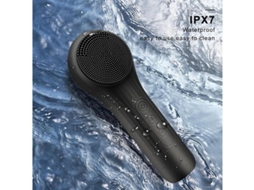 Esfoliante Facial De Silicone Escova De Lavagem Facial Unissex De Silicone Limpador Facial Recarregável À Prova Dágua Ipx7 Para Limpeza P Yizhood