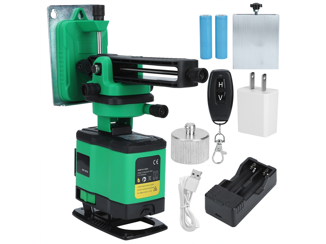 Nível Deepawa (Desenho de Linha Automático de Alta Precisão, Luz Verde 3D)