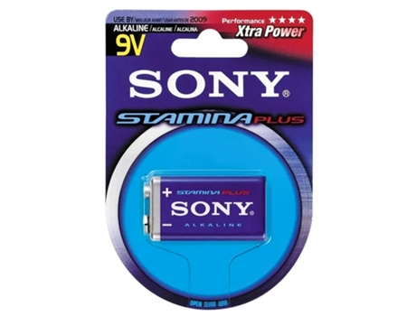 Pilha LR61 SONY Stamina Plus 9V
