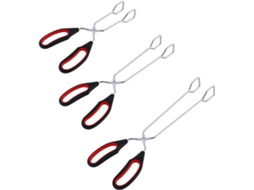 Conjunto De 3 Peças Pinças Multifuncionais Resistentes Ao Calor Abaodam Para Churrasco E Servir Alimentos, Com Design