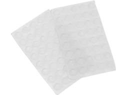 Conjunto De 80 Protetores Silicone Para Portas, Com Amortecimento E