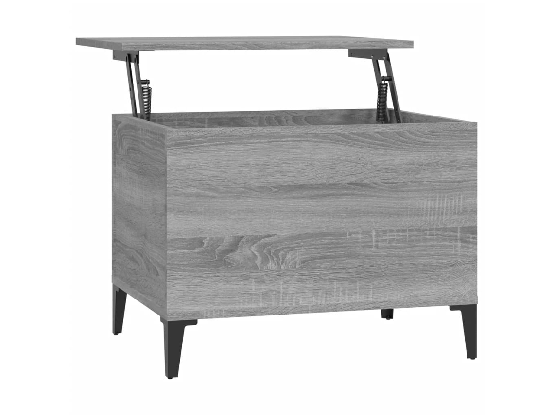Coffee Table, Coffee Tables Vidaxl Cinzeto Madeira Processada (n/a)