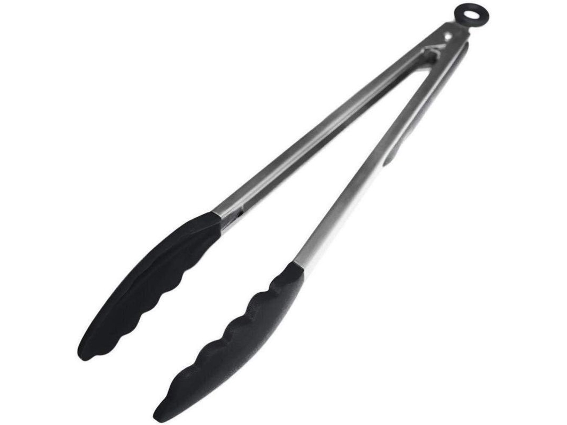 2026da tongue de Cozinha de Silicone Premium 12 Polegadas Aço Inoxidável Resistente a Calor Até 600°f