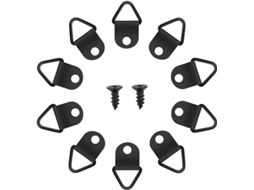 Conjunto De 50 Ganchos Para Quadros Sem Necessidade Furar. Anéis Metal. -aquaforge
