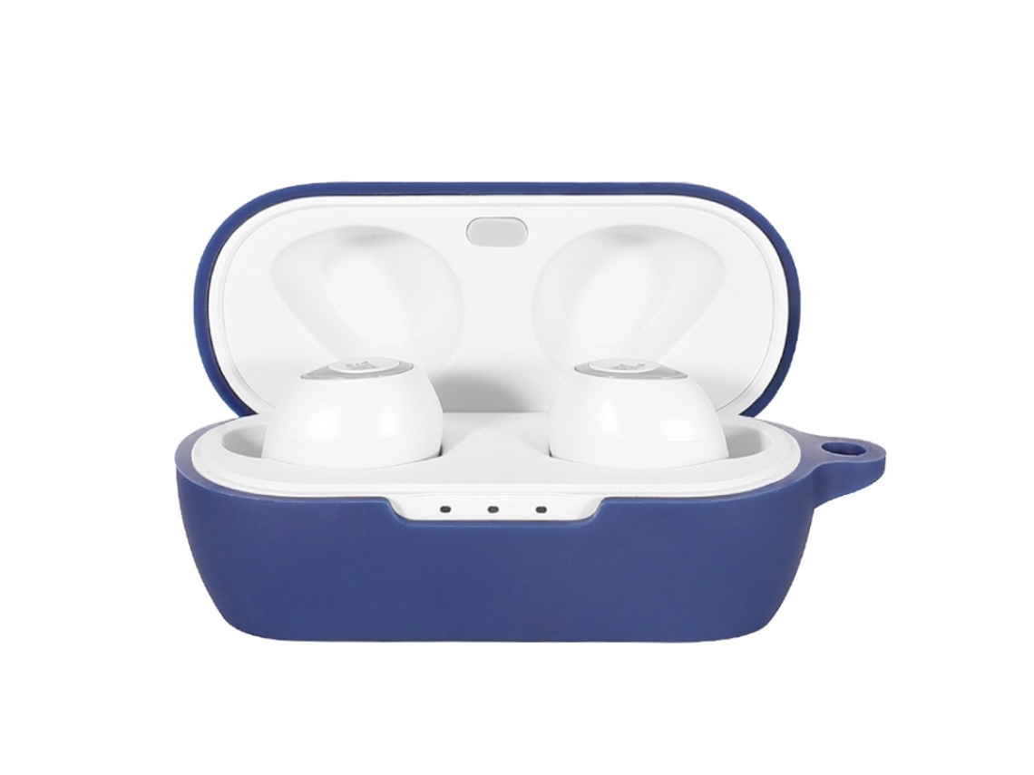 Conjunto 2 Capas Silicone Halinuia Gs0092 Modelo C100t (compatível Jbl C100 Tws, Proteção Completa Bluetooth)