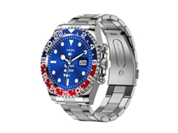 Smartwatch Aw12 Azul e Vermelho
