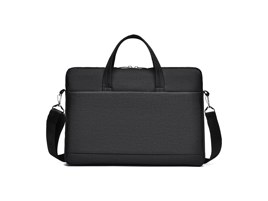 Bolsa Transversal/pasta para Laptop Grande de 15,6 Polegadas , Grande Capacidade, Resistente a Impactos. MDUG (preta)