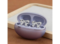 Clip Para Casque Papillon Plaqué Ou Suporte De Cabo Elegante Com Estilo Coréen Para Écouteurs Para Decoração