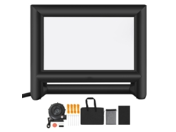 Tela De Cinema Inflável Succebuy 335 X 198 Cm 169 600d Com Bolsa Para Festas