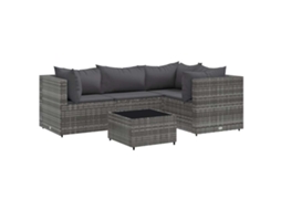 Garden Lounge Set, Garden Lounge Sets Vidaxl Cinzeto Rattan / Vime (n/a)