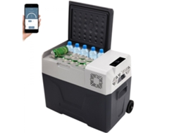 Mini Freezer Portátil 40l Com Controle Digital, Compressor, Led E App Tekmaquinas