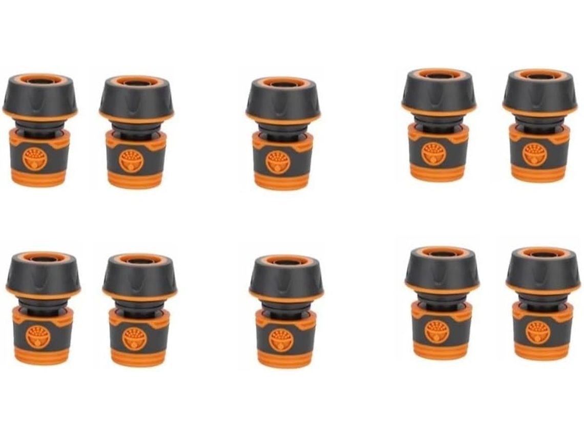 Conjunto De 10 Conectores Rápidos Para Mangueira Jardim, Sem