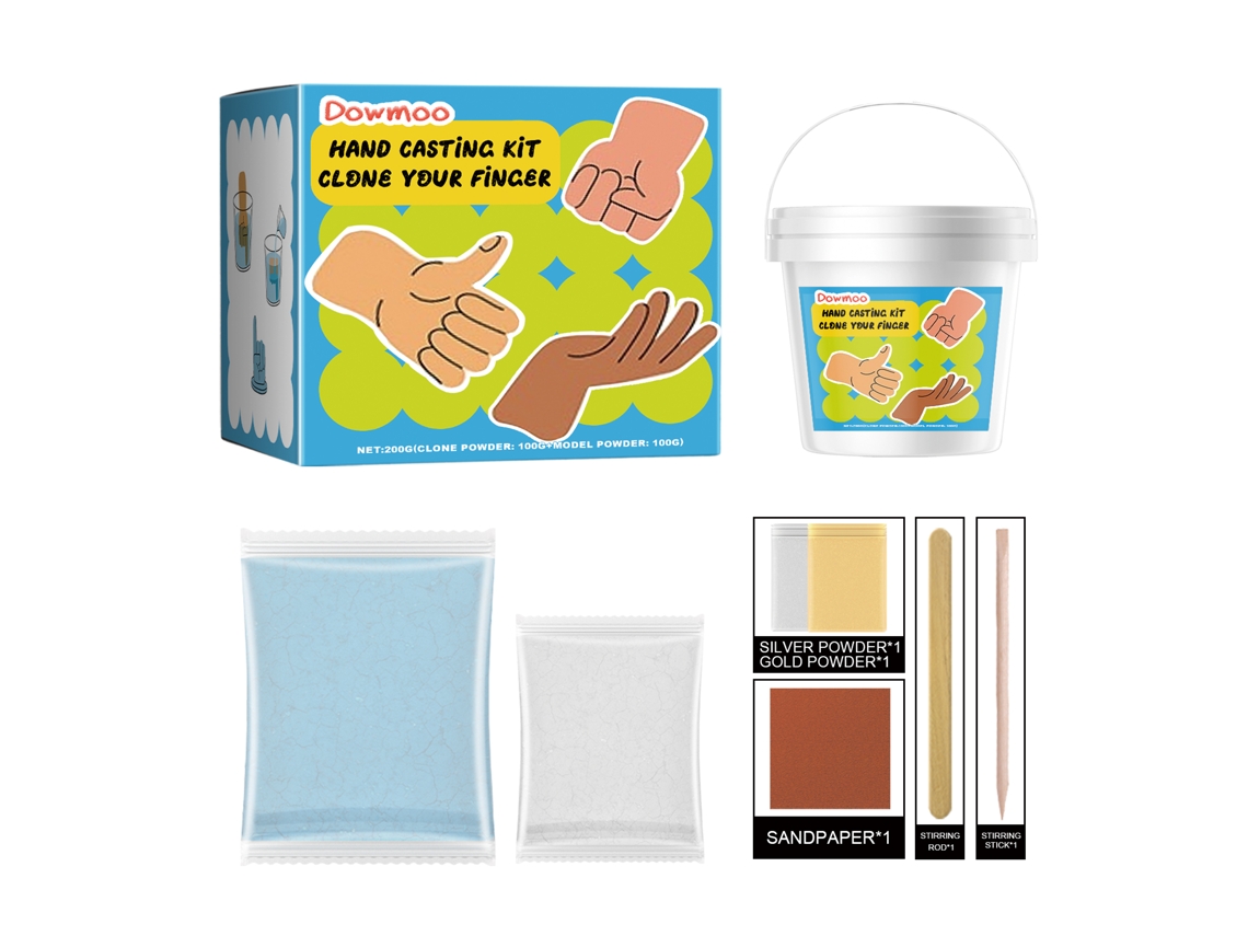 Kit Moldagem Manual Diy Worten para Mãos