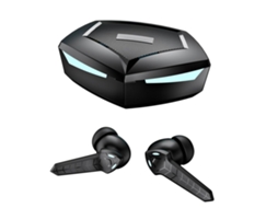 Auriculares Inalámbricos Bluetooth 5.4 para Juegos con Sonido Estéreo 360° y Baja Latencia Negro S/MARCA