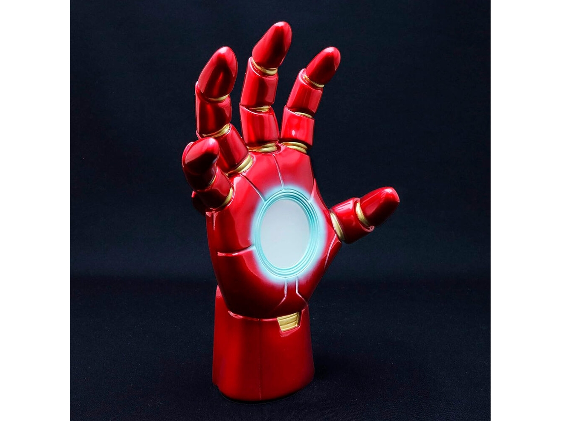 Estátua Marvel Iron Man Mãos Heróicas 25cm