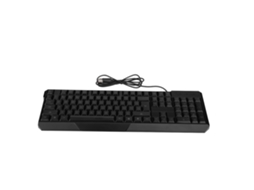 Teclado Usb LAXISCREED com Luzes Rainbow para Games e Escritório