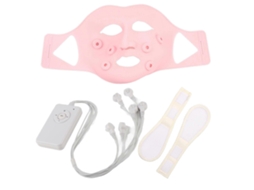 Massageador Facial de Terapia Luz Fóton Led Rejuvenescimento da Pele Remoção Rugas Dispositivo Cuidados C Om o Rosto GOKOCO (rosa)
