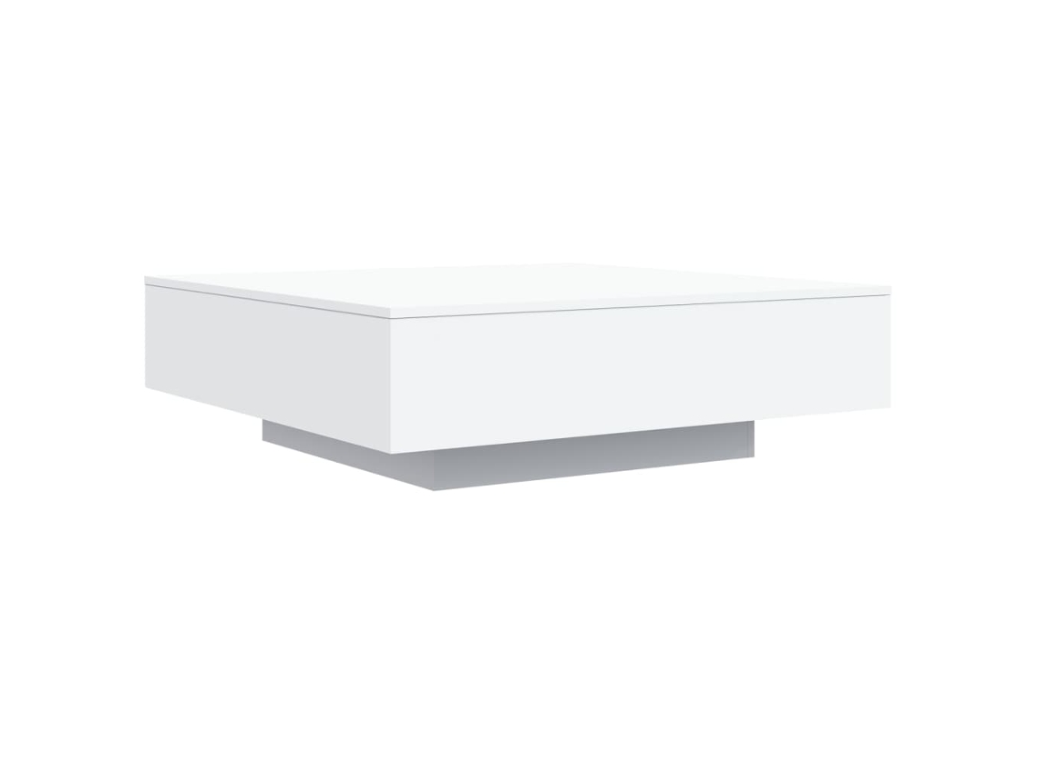 Coffee Table, Coffee Tables Vidaxl Branco Madeira Processada (100 X 100 X 31 Cm)