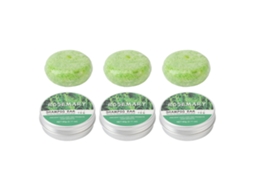 3pcs Sabonete Shampoo De Alecrim Para Crescimento Capilar Limpeza Profunda Nutrição Cabelo Portátil