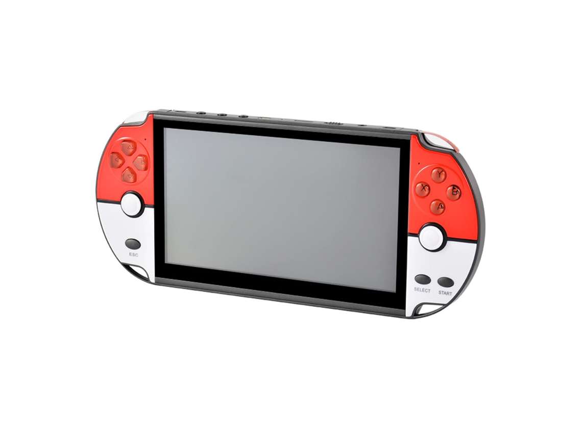 Console de Jogos Portátil EOOCOO com tela HD de 7,1 polegadas, dois joysticks e 200 jogos clássicos