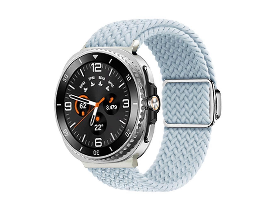 Pulseira De Nylon Trançado Com Fecho Magnético Para Samsung Galaxy Watch8 / Watch8 Classic
