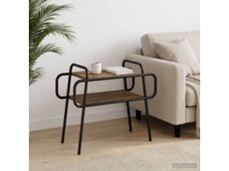 Vidaxl Mesa De Centro Carvalho Arttisan 60 X 30 X 51 Cm