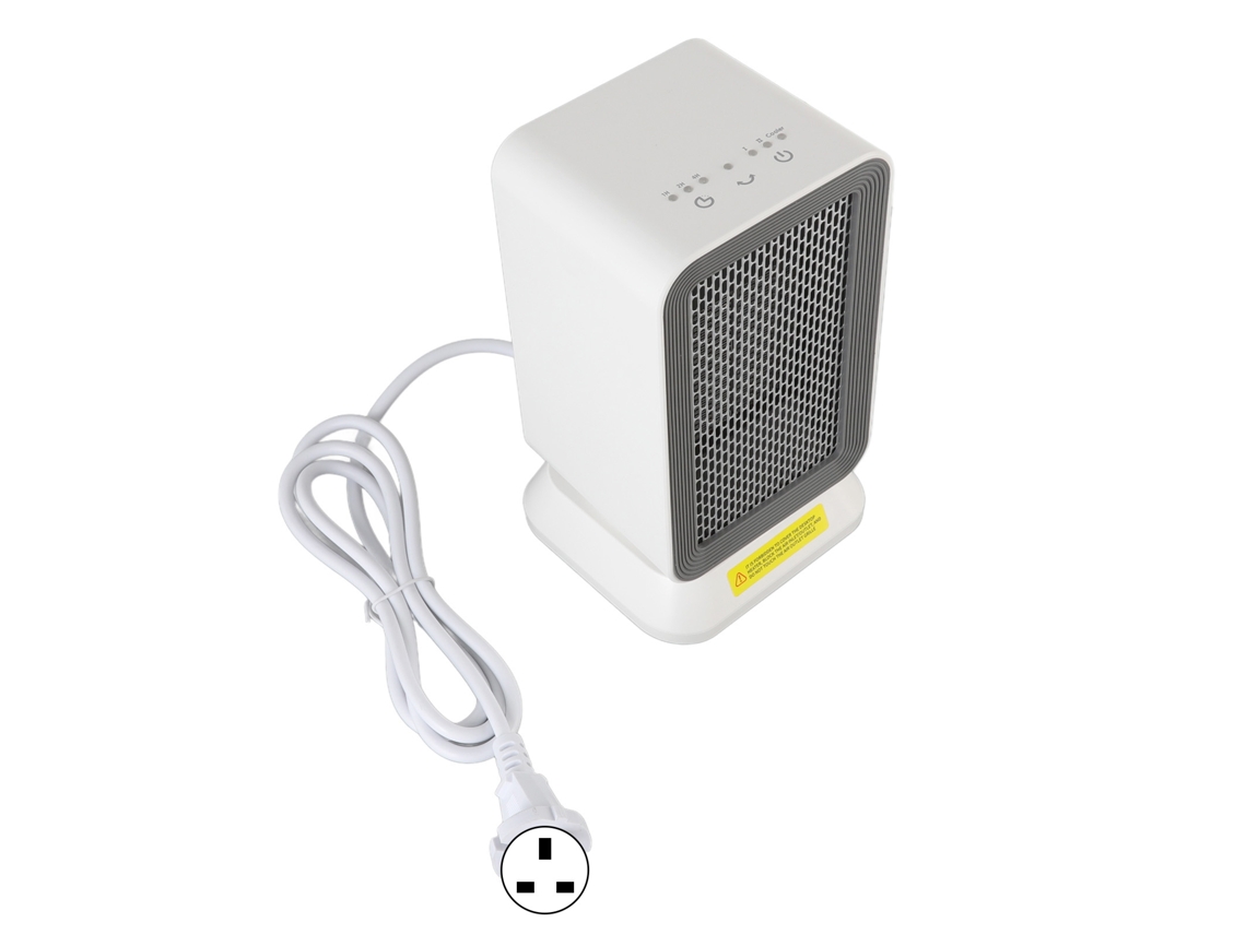 Aquecedor de Mesa Elétrico Mini 3 Níveis de Temperatura | S/MARCA