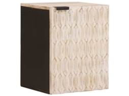 Vidaxl Armário De Banheiro Suspenso Com Porta Branco 38 X 33 X 48 Cm