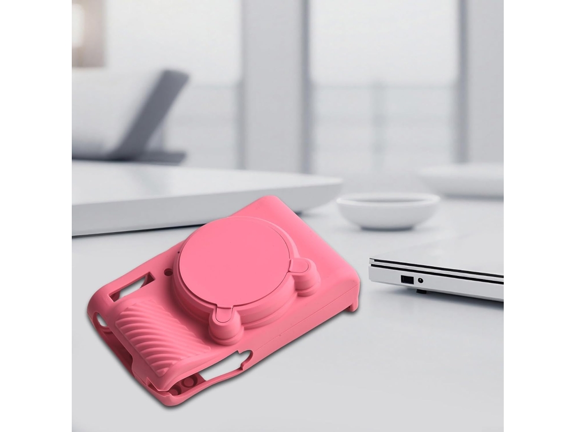 Capa De Silicone Funcional Para Câmeras Canon Powershot Sx740 E Sx730
