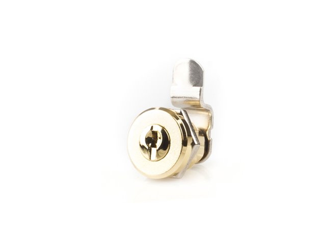 Fechadura De Caixa De Correio De Madeira Btv 204 Curva Dourada Handlock