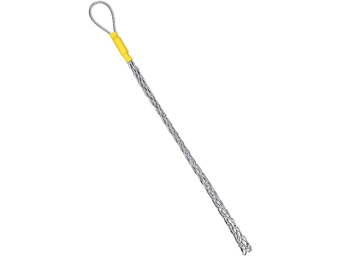 Conjunto De Meias Tração Para Cabos, Puxador Malha Reforçada, Metal Galvanizado, Faixa