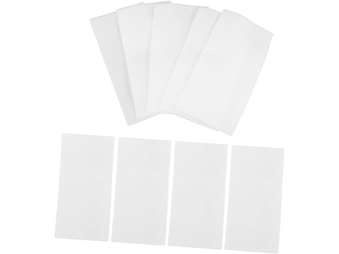 200 unidades de sacos de espuma macia para acolchoamento, ideais para envio de objetos e proteção durante mudanças.