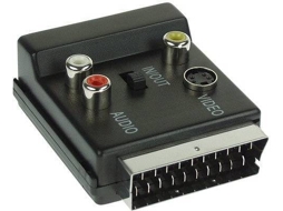 Adaptador INLINE 89959 (SCART - Preto)