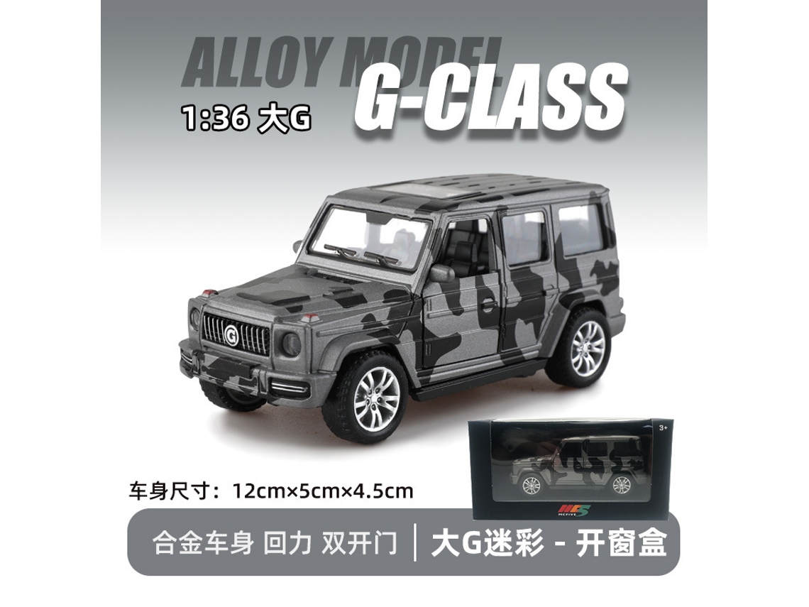Miniatura de Suv Off road em Escala 1/43, Feita em Metal Fundido, para Decoração de Carro. MDUG