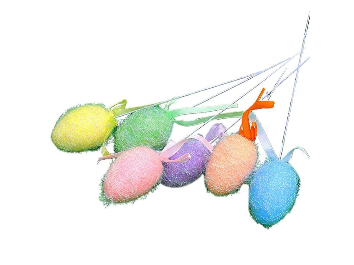 Adorno De Páscoa Com Coelho E Flores De Espuma Criativa Para Festa E Decoração Infantil Diy Uma Vez