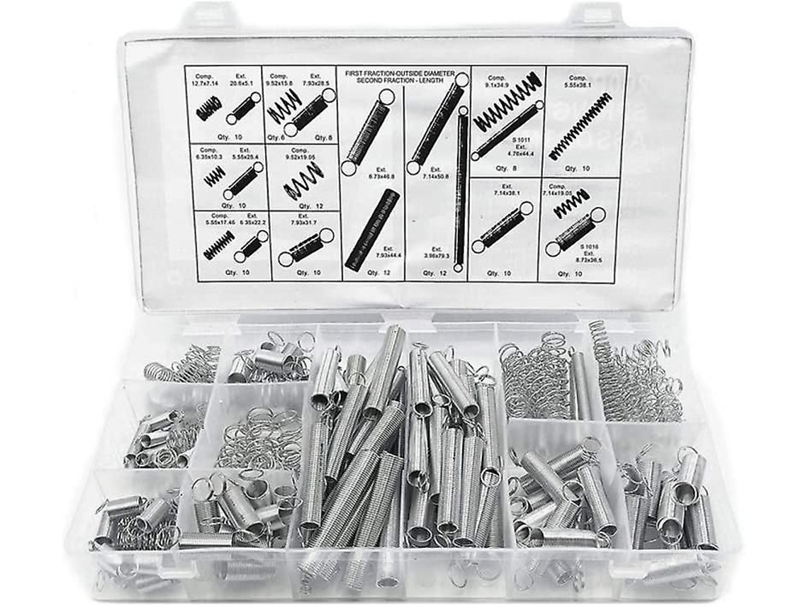 Kit De Molas De Compressão E Extensão Em Aço, 200 Peças