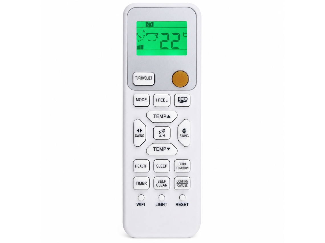 Comando À Distância Para Ar Condicionado Compatível Com Haier 0010406609e, Frio E Calor_zhd