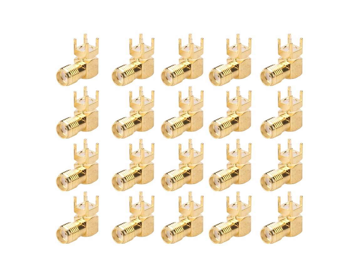 Conjunto de 20 Conectores RF Smakwe Fio Médio Módulo Lâmpada Inteligente Transmissão de Dados Sem Fio