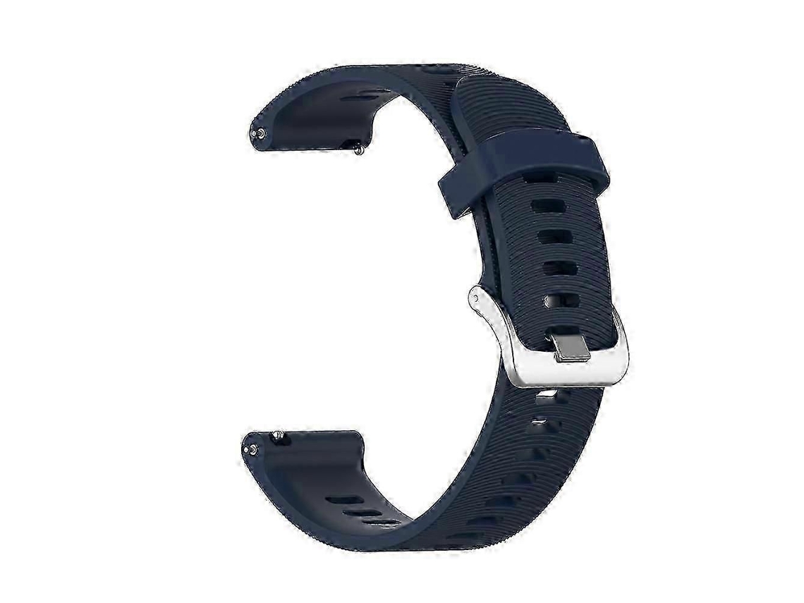 Pulseira Esportiva De Silicone Compatível Com Garmin Forerunner 245/645 Music Smartwatch