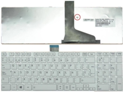 Teclado para Portátil Toshiba Satellite L850. L950 C855 Pscbye-04500Rit Branco