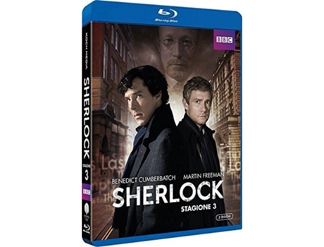 Blu-Ray Sherlock 3 Inglês, Italiano