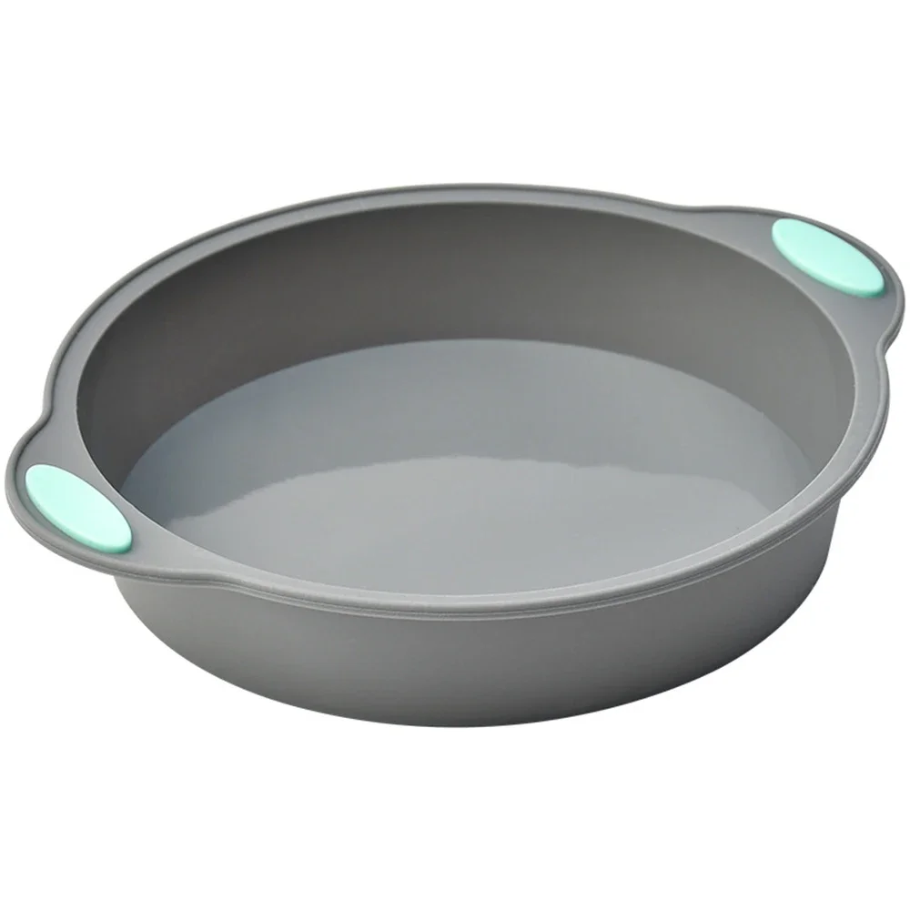 Forma Redonda de Silicone para Pão e Muffins, Assadeira Resistente Ao Calor para Forno, Utensílio de Cozinha Antiaderente. MDUG
