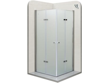 Cabine de Duche MOMENTS OF GLASS Emma Dk99 (Vidro Temperado 6mm - Fosco - 80x90x 180 cm)