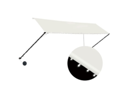 Toldo Retrátil com Led 350x150 Cm Creme MAISON EXCLUSIVE